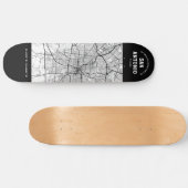San Antonio Stadsplattegrond Skateboard (Horizontaal)