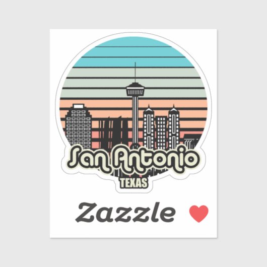  San Antonio Sticker (Vel)