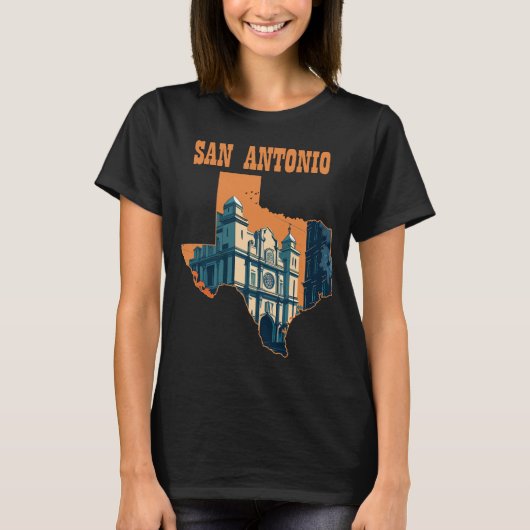 San Antonio T-shirt (Voorkant)