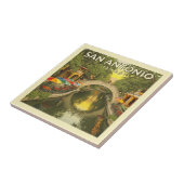  San Antonio Tegeltje (Zijkant)