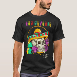 San Antonio Texas 2022 Souvenir Fiesta Mexican Art T-shirt
