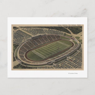 San Antonio, Texas - Alamo Stadium Uitzicht Briefkaart