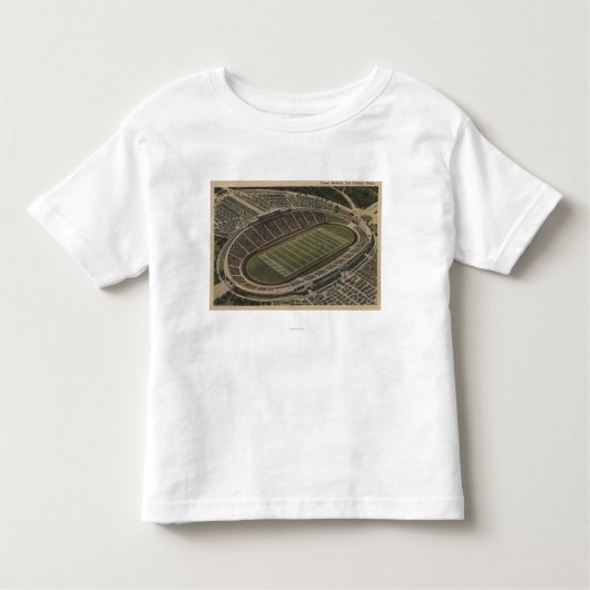 San Antonio, Texas - Alamo Stadium Uitzicht Kinder Shirts (Voorkant)