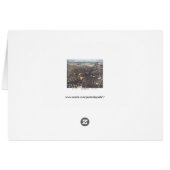 San Antonio, Texas, Antiek luchtstadskaart, 1873 (Achterkant Horizontaal)