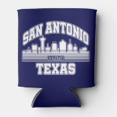 San Antonio, Texas Blikjeskoeler (Voorkant)