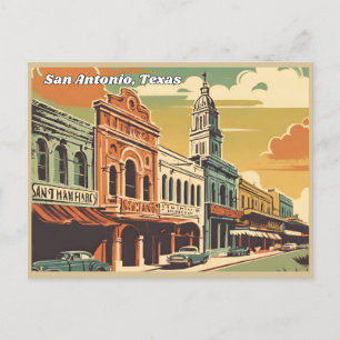 San Antonio, Texas Briefkaart