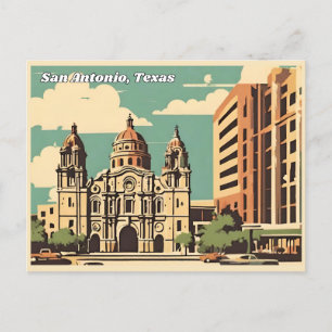 San Antonio, Texas Briefkaart