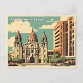 San Antonio, Texas Briefkaart (Voorkant)
