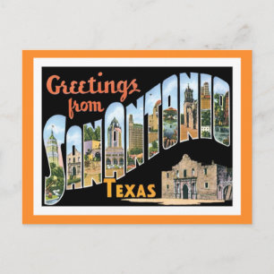 San Antonio Texas Briefkaart