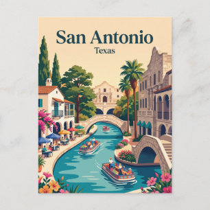 San Antonio, Texas Briefkaart