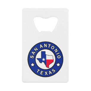 San Antonio Texas Creditkaart Flessenopener