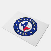 San Antonio Texas Deurmat (Schuin)