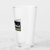 San Antonio Texas Fiesta Colors Glas (Links)