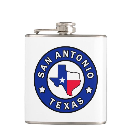 San Antonio Texas Heupfles (Voorkant)