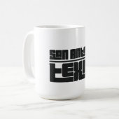 San Antonio - Texas Koffiemok (Voorkant links)