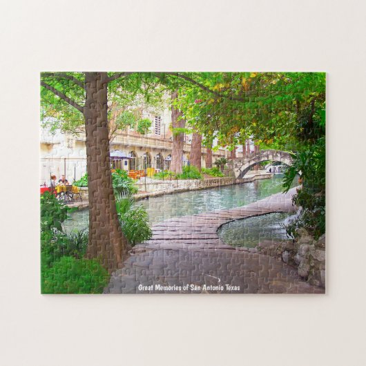 San Antonio Texas. Legpuzzel (Horizontaal)