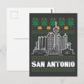 San Antonio Texas Lelijke Kerstmis Briefkaart (Voorkant / Achterkant)