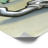 San Antonio TEXAS Map Poster (Hoek)