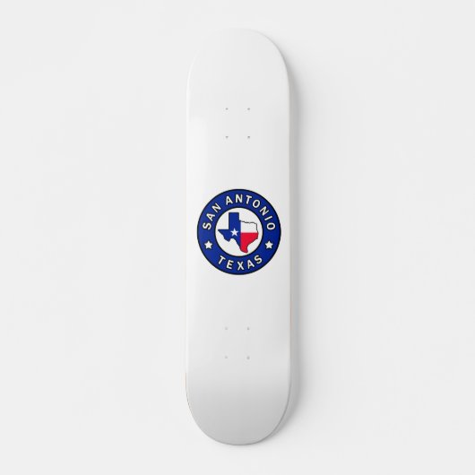San Antonio Texas Persoonlijk Skateboard (Voorkant)