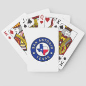 San Antonio Texas Pokerkaarten (Achterkant)