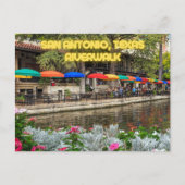 San Antonio, Texas River Walk Briefkaart Souvenir (Voorkant)