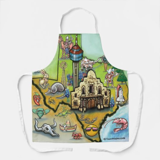 San Antonio Texas Schort (Voorkant)