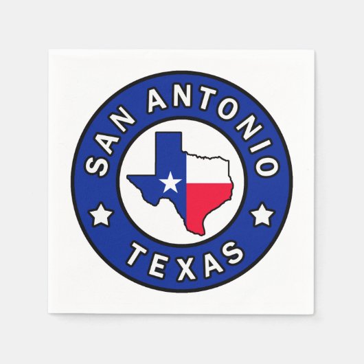 San Antonio Texas Servet (Voorkant)