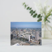 San Antonio Texas Skyline Briefkaart (Staand voorkant)