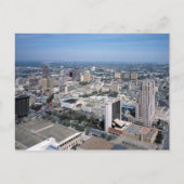 San Antonio Texas Skyline Briefkaart (Voorkant)