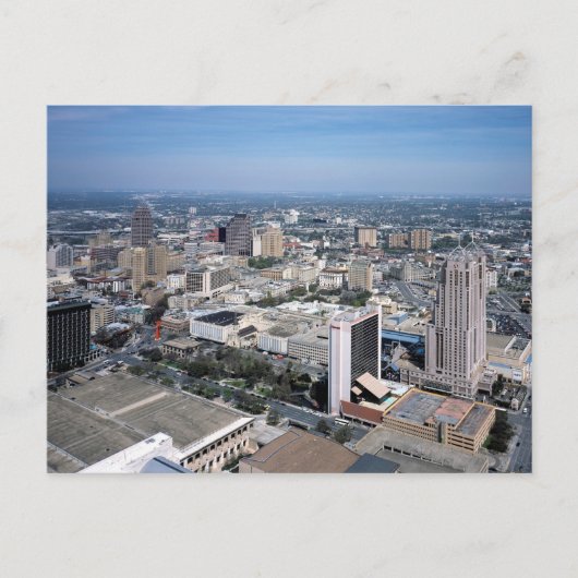 San Antonio Texas Skyline Briefkaart (Voorkant)