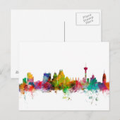 San Antonio Texas Skyline Briefkaart (Voorkant / Achterkant)