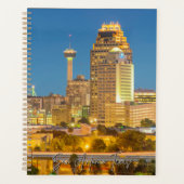 San Antonio Texas Skyline Calendar Planner (Voorkant)