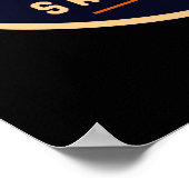 San Antonio Texas Skyline Cityscape Souvenir Poster (Hoek)