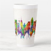 San Antonio Texas skyline Latte Mok (Voorkant)