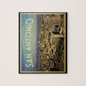 San Antonio Texas Skyline Legpuzzel (Verticaal)