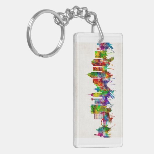 San Antonio Texas skyline Sleutelhanger (Voorkant Links)