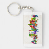 San Antonio Texas skyline Sleutelhanger (Voorkant)