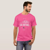 San Antonio Texas Skyline T-shirt (Voorkant volledig)