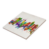 San Antonio Texas skyline Tegeltje (Zijkant)