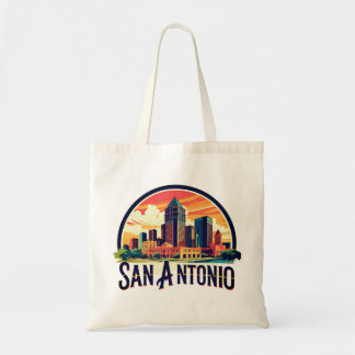 San Antonio Texas skyline Tote Bag