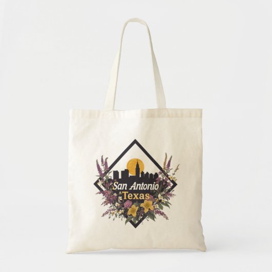 San Antonio Texas skyline Tote Bag (Voorkant)