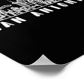 San Antonio Texas Skyline TX Pride Poster (Hoek)