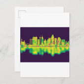 San Antonio Texas skyline Uitnodiging Briefkaart (Voorkant / Achterkant)