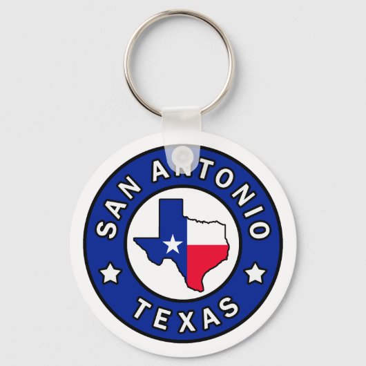San Antonio Texas Sleutelhanger (Voorkant)