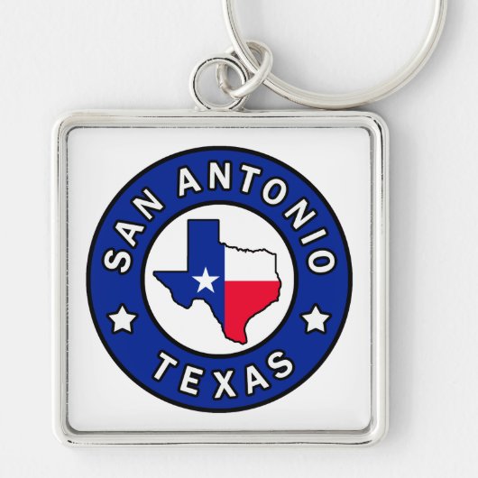San Antonio Texas Sleutelhanger (Voorkant)