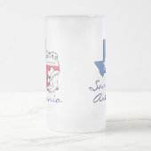 San Antonio Texas State Map, Star, Boots, Pet Mok (Center)