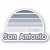 San Antonio Texas Sticker (Voorkant)