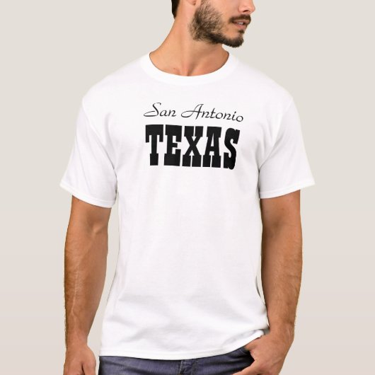 San Antonio Texas T-Shirt (Voorkant)