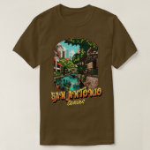 San Antonio Texas T-shirt (Design voorkant)