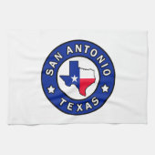 San Antonio Texas Theedoek (Horizontaal)